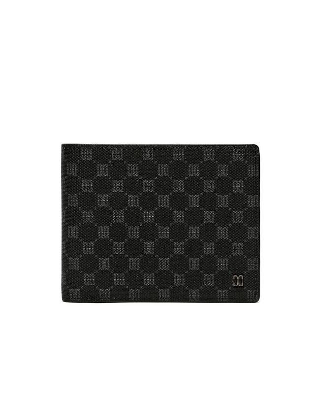 닥스 액세서리 [반지갑][LOUIS PVC][루이스 PVC] 블랙 루이스 DD 패턴 PVC 착용컷