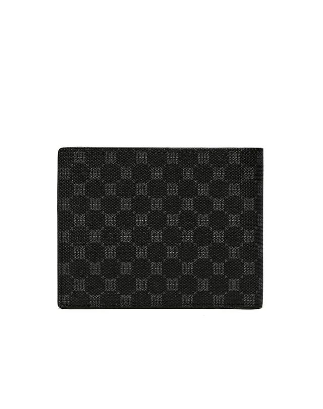 닥스 액세서리 [반지갑][LOUIS PVC][루이스 PVC] 블랙 루이스 DD 패턴 PVC 착용컷