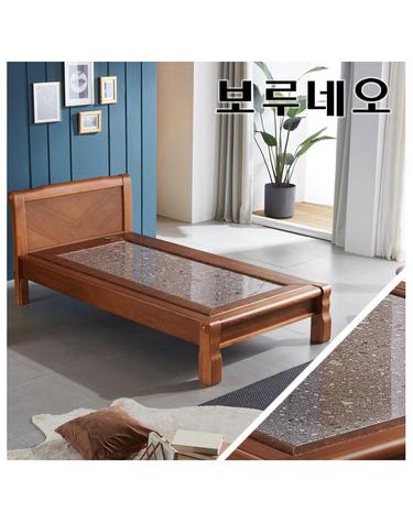 [보루네오]모닝듀 온열 맥반석 돌침대 싱글 YS301S