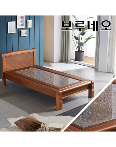 [선물추천]보루네오 보루네오 모닝듀 온열 맥반석 돌침대 싱글 YS301S