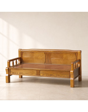 [보루네오]천연 돌 그대로 맥반석 온돌쇼파 (219cm) GC398