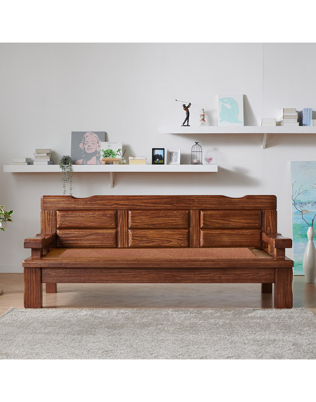 보루네오 [보루네오]천연 돌 그대로 맥반석 온돌쇼파 (230cm) GC230 착용컷