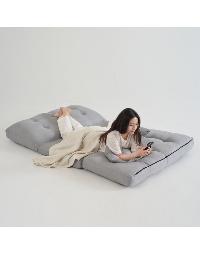 인터데코 침대쇼파 소파베드 접이식쇼파 (좌식) LT050 착용컷