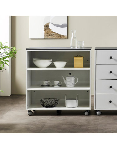 이동식 3단 오픈수납장 800 P0000JLW