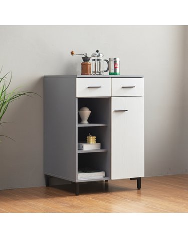 인터데코 주방수납장 그릇장 조리도구장 60cm P0000BCA