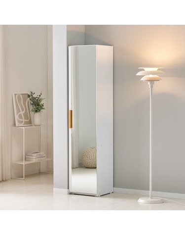 드레스룸 거울 행거옷장 장롱 40cm (광폭) P0000BJI