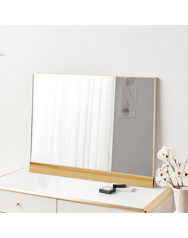 받침대달린 사각거울 화장대거울 80cm P0000QDQ