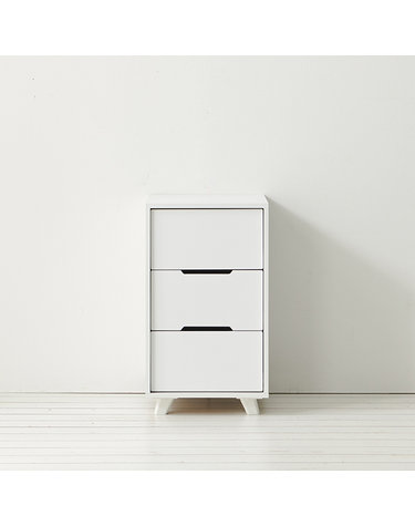 3단서랍장 미니서랍장 협탁 40cm P0000QAX