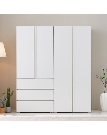 설치편한 장농 옷장 서랍장 (160cm) TP236
