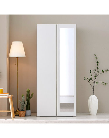 설치편한 장농 옷장 거울장 이불장 (80cm) TP232