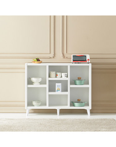 수납장 선반장 책장 진열장 120cm P0000JCG
