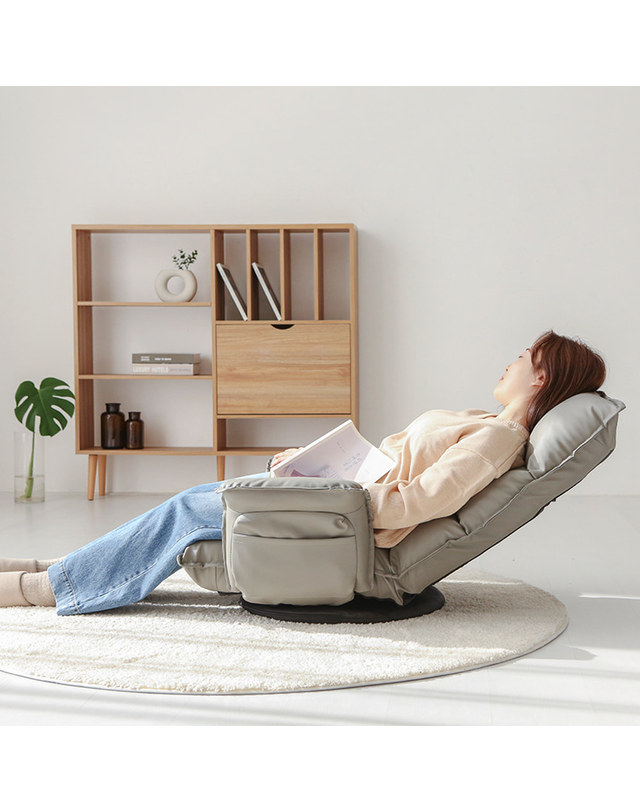 인터데코 좌식의자 인락의자 회전의자 MK34940 착용컷
