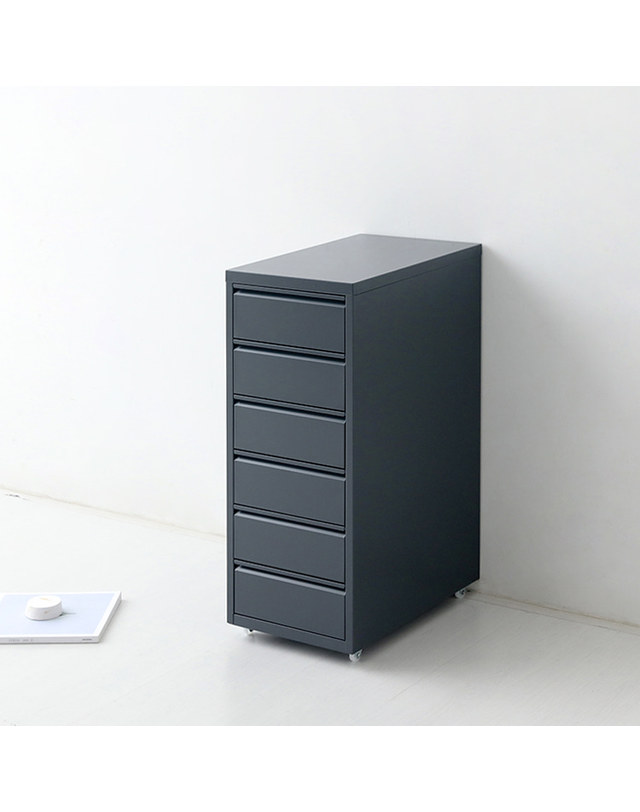 인터데코 철제서랍장 6단서랍장 케비닛 MK30926 착용컷