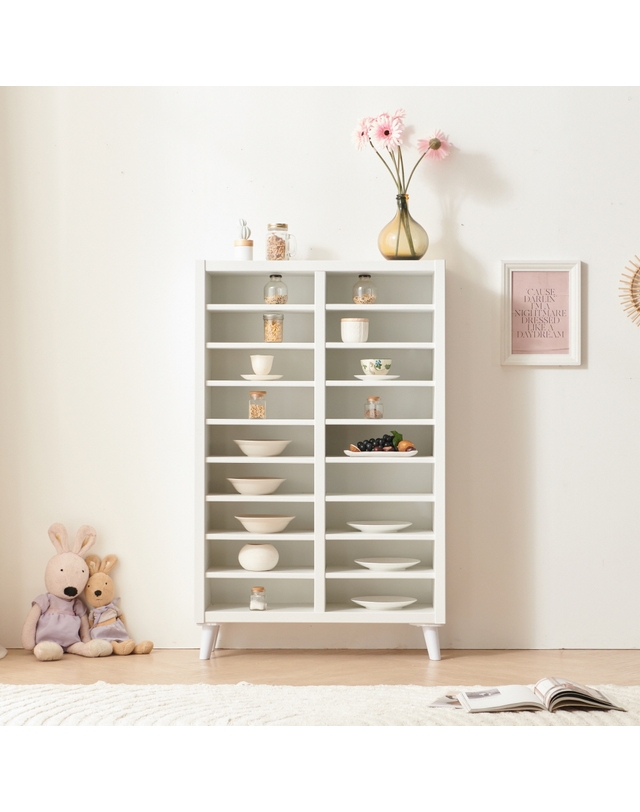 인터데코 수납장 장식장 그릇장 진열장 84cm P00000OF 착용컷