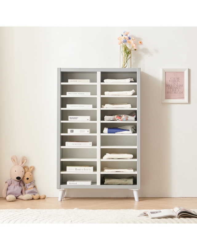 인터데코 수납장 장식장 그릇장 진열장 84cm P00000OF 착용컷