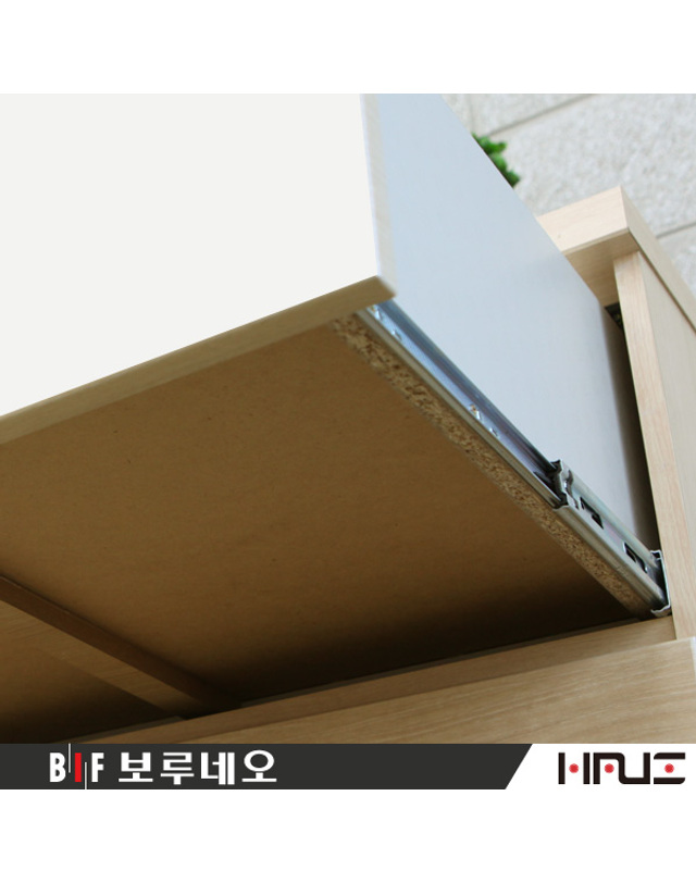 인터데코 깔끔하게 정리되는 3단서랍장 120cm TP615 착용컷
