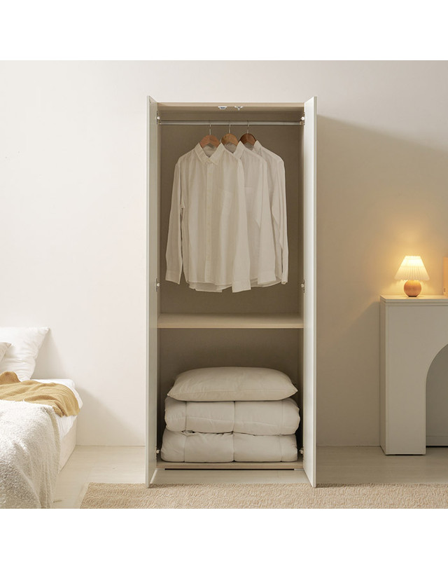 인터데코 드레스룸 장농 옷장 키큰장 (160cm) TP220 착용컷