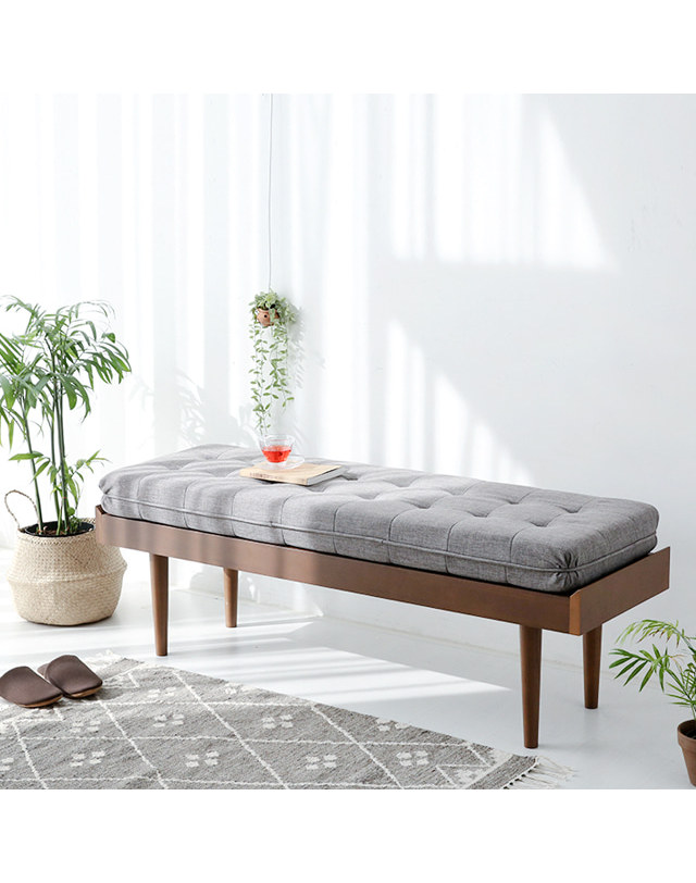 인터데코 벤치의자 벤치쇼파 테이블겸용 MK24871 착용컷