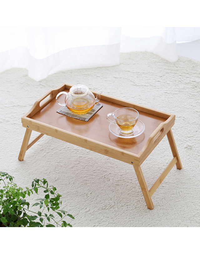 인터데코 침대트레이 보조테이블 MK26538 착용컷