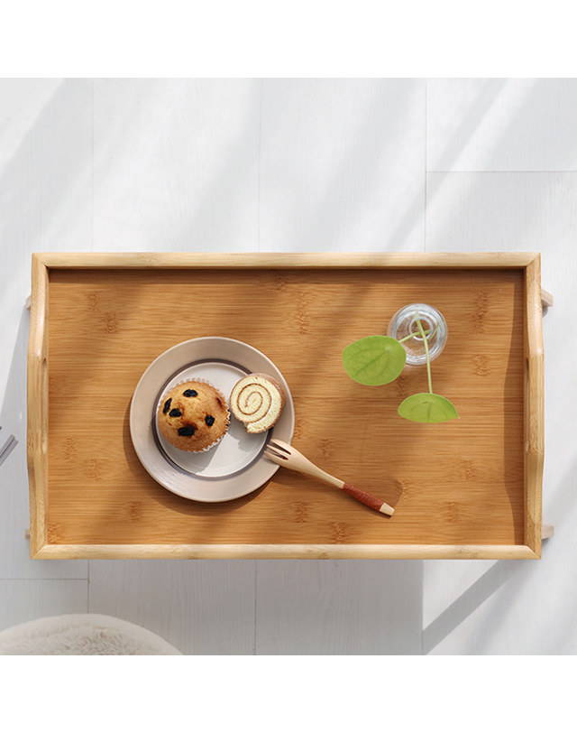 인터데코 침대트레이 보조테이블 MK26538 착용컷