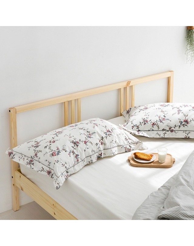 인터데코 호텔라인 침대프레임 퀸 MK21367 착용컷