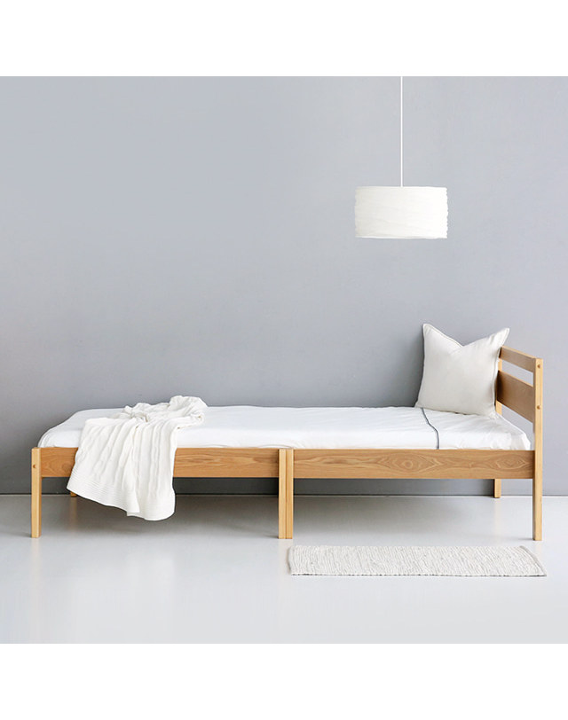 인터데코 호텔라인 침대프레임 싱글 MK25361 착용컷