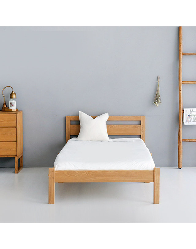 인터데코 호텔라인 침대프레임 싱글 MK25361 착용컷