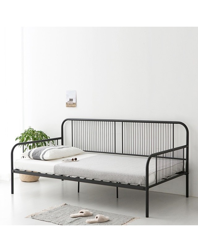 인터데코 호텔라인 침대프레임 싱글 MK25454 착용컷