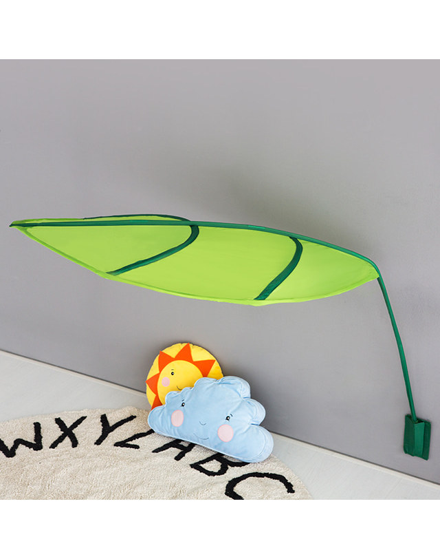 인터데코 그린 침대 책상 캐노피 MK10033 착용컷