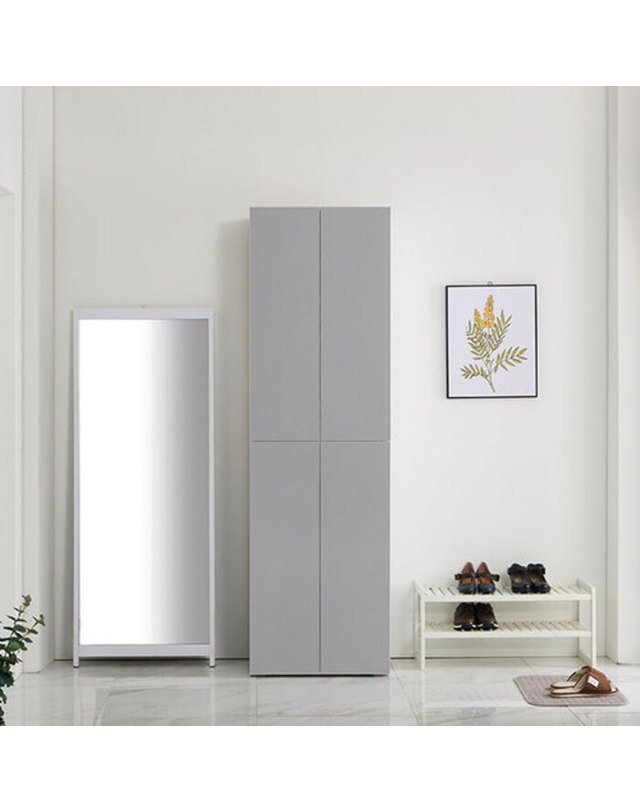 인터데코 신발장 선반장 팬트리장 발코니장 60cm P0000NFX 착용컷