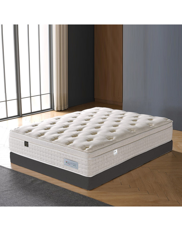 인터데코 전기장판 없이 따뜻한 AI 온열 매트리스 (킹) GC424 착용컷