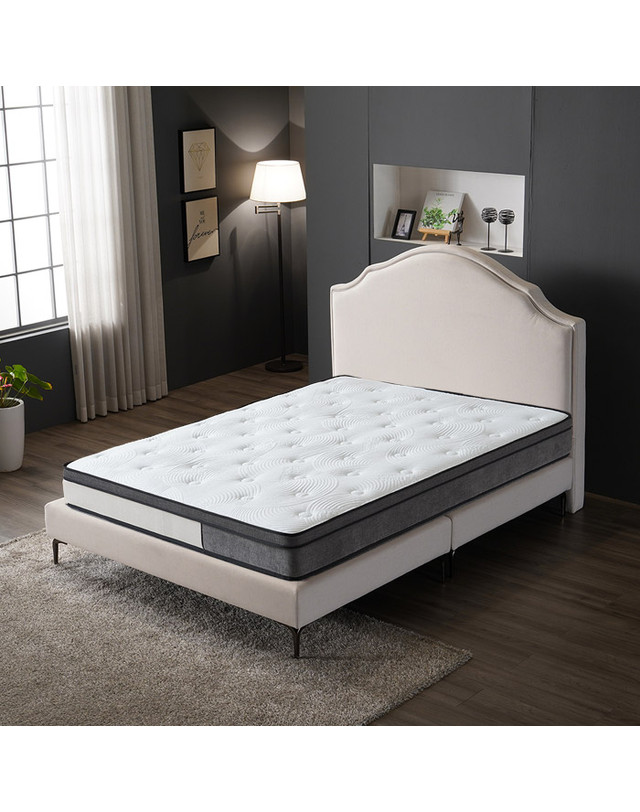 인터데코 호텔라인 침대와 AI온열매트리스 결합 (퀸) GC441 착용컷