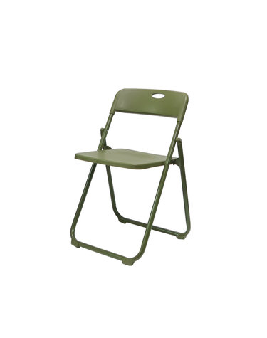 국방색 접이식 의자 강의실 학원 군부대 P0000SIH