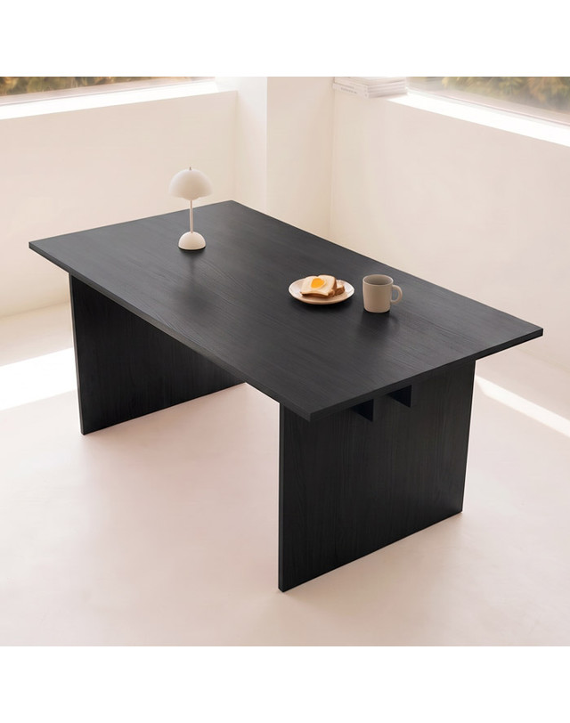 인터데코 식탁,책상,회의용 올인원 데스크 테이블 140cm HW140 착용컷