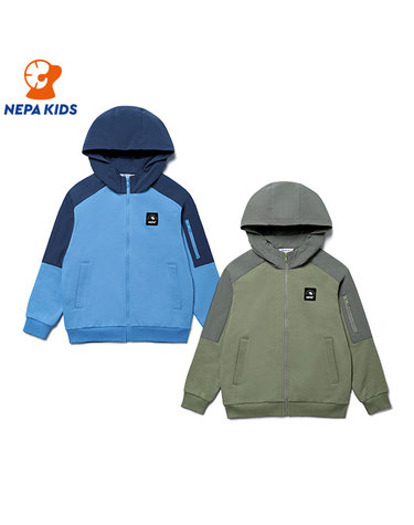 NEPA KIDS 네파키즈 후드 포인트 집업 자켓 KIC6202