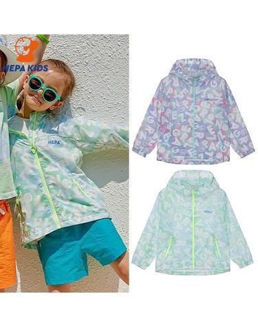 NEPA KIDS 네파키즈 패턴 바람막이 자켓 KID0609