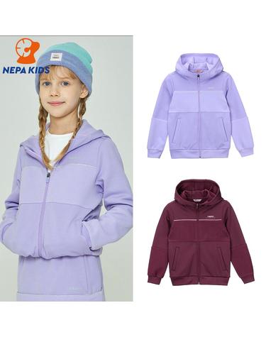 NEPA KIDS 네파키즈  여아 미스토 트레이닝 기모 자켓 KG86203