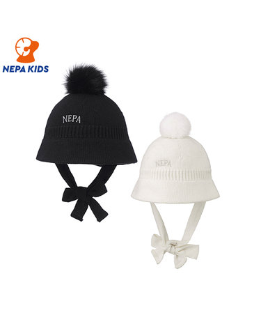 NEPA KIDS 네파키즈 플러피 램스울 니트햇 KI87408