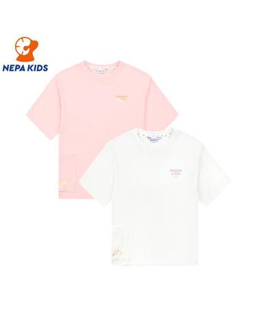 NEPA KIDS 네파키즈 페를레 레몬 포켓 루즈 티셔츠 KJ45318