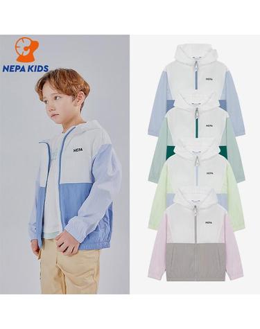 NEPA KIDS 네파키즈 써니 썸머 컬러블럭 자켓 KKD0652