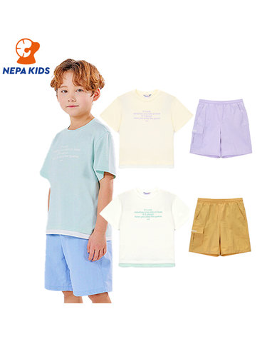 NEPA KIDS 네파키즈 핑퐁 반팔세트 KKD5951