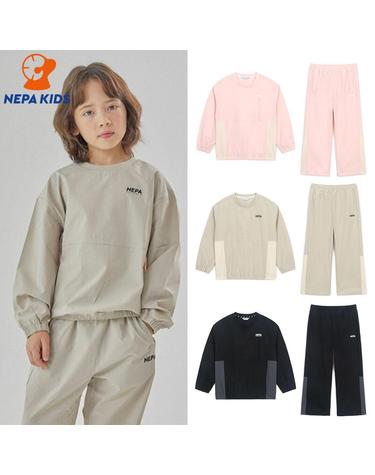 NEPA KIDS 네파키즈 하비스트 우븐 트레이닝 세트 KKE5951
