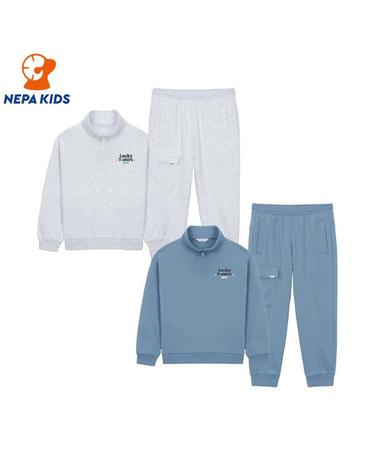NEPA KIDS 네파키즈 네키 하프집업 트레이닝 세트 KKC5903