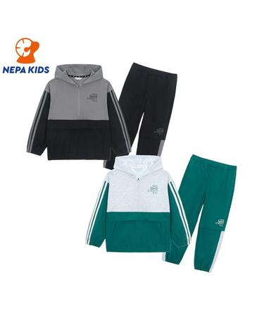 NEPA KIDS 네파키즈 스트레치 하프집 트레이닝세트 KKE5902