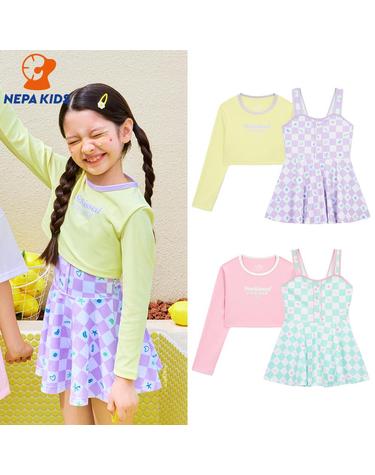 NEPA KIDS 네파키즈 여아 썬키스트 래시가드 원피스 KL43006