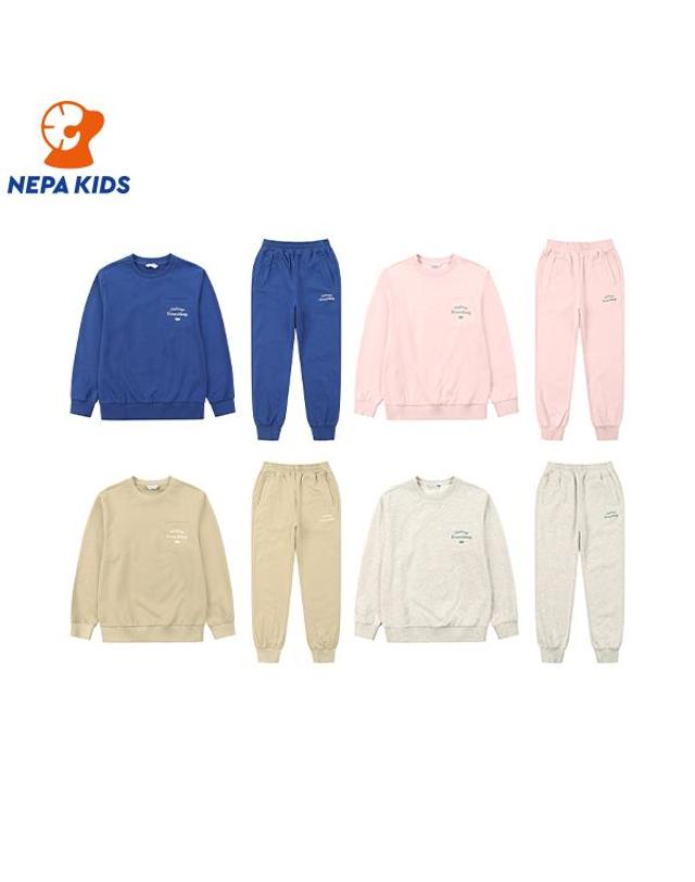네파 키즈 NEPA KIDS 네파키즈 에센셜 가든 트레이닝 세트 KJC5901 착용컷