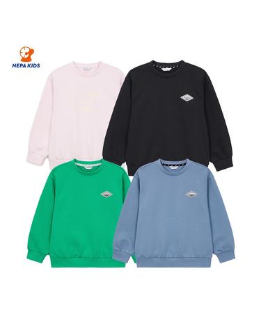 NEPA KIDS 네파키즈 공용 멀티 베이직 맨투맨 KLC5301