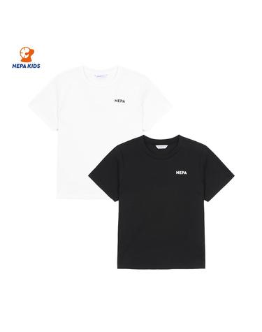 NEPA KIDS 네파키즈 공용 베이직 반팔 티셔츠(2PACK) KLG5302