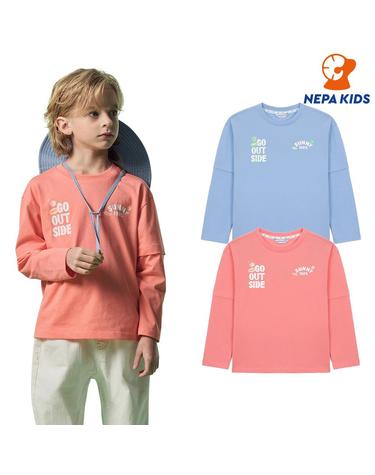 NEPA KIDS 네파키즈 버터 콜라보 레이어드 티셔츠 KKC5312