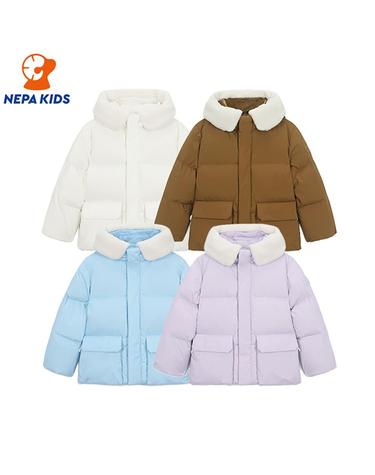 NEPA KIDS 네파키즈 공용 퍼지 컬러 다운자켓 KKF2005